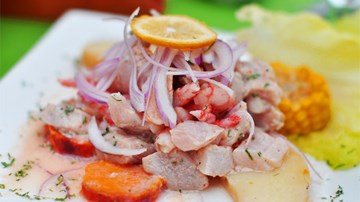 Ceviche:  Món Sashimi theo phong cách riêng của người Peru