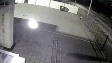 Quả cầu phát sáng xuất hiện tại giáo đường Do Thái ở Ukraine