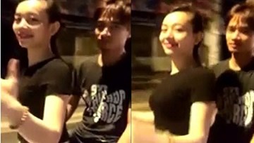 Chân dài chở Lệ Rơi đẹp hớp hồn với nụ cười gây hết hồn