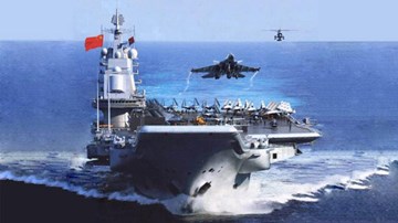 Tàu sân bay duy nhất của Trung Quốc tham gia tập trận