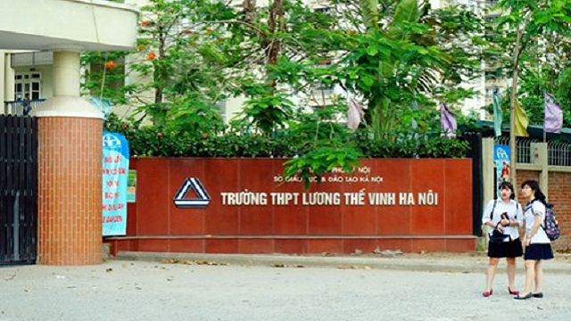 Cơ sở vật chất trường Lương Thế Vinh - Trường THCS và THPT dân lập Hà Nội (Ảnh: VietnamNet)