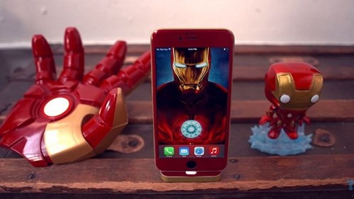 Biến iPhone 6 thành phiên bản Iron Man