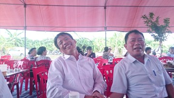 Ông Đoàn Văn Vươn bồi hồi trở lại khu đầm 