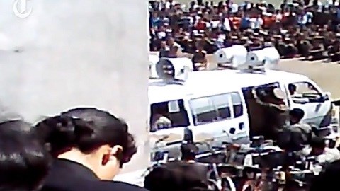 Video hiếm về phiên tòa lưu động tại Triều Tiên