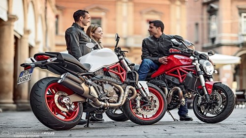 Thử cương 'quái vật' Ducati Monster 821