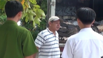 Bắt giữ xe tải chở 3 tấn da trâu, bò thối