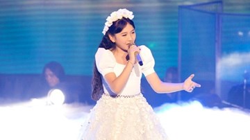 Giọng hát Việt nhí - Liveshow 1: Trần Khánh Linh hát ' Colors of the wind'