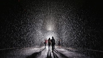 Phòng bảo tàng mưa 3D gây thích thú tại Thượng Hải