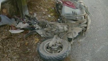 Nguy hiểm chết người khi tắt máy xe đổ đèo