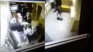 Tên trộm liều lĩnh chạy trốn khi đang ngồi trong đồn cảnh sát