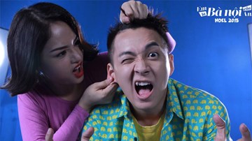 Miu Lê gây cười với vai bà nội xì teen