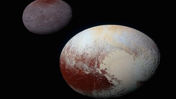 NASA công bố Sao Diêm Vương có bầu trời xanh và nước dạng băng đá