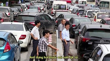 Hài hước bản nhạc chế về tắc đường ở Thủ đô