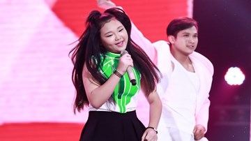 Giọng hát Việt nhí - Liveshow 5: Hà Minh hát 'Super Bass'