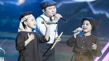 Giọng hát Việt nhí - Liveshow 5: Công Quốc và Nhã Thy hát 'Quê mẹ' ngọt lịm