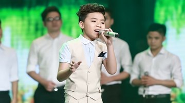 Giọng hát Việt nhí - Liveshow 5: Công Quốc hát ‘Xa quê’