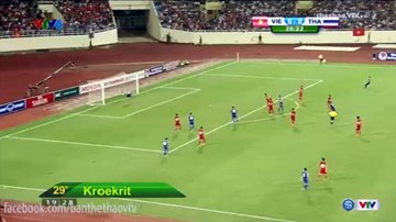 Thawikan sút xa cháy lưới thủ thành Nguyên Mạnh