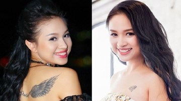 Vân Hugo phản pháo khi bị chỉ trích về hình xăm