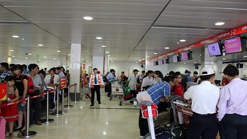 Các hãng hàng không dùng chung quầy làm thủ tục