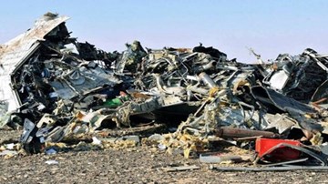 Hiện trường thảm khốc vụ tai nạn máy bay Nga tại Ai Cập