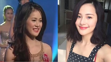 Nhan sắc Hạ Vi thời còn đi thi hoa hậu khiến nhiều người bất ngờ