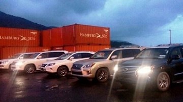 Đà Nẵng sung công dàn xe Lexus lậu