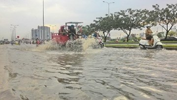 7 tỉ đồng giảm ngập đại lộ Võ Văn Kiệt