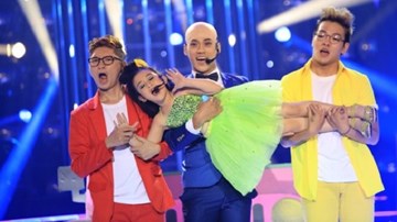 GMTQ nhí 2015 - tập 7: Bảo Ngọc hát 'Barbie girl' khiến Hoài Linh 