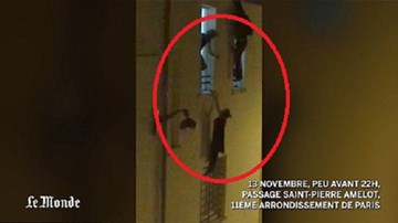 Ai giải cứu người phụ nữ mang thai đu mình trên lan can phòng hòa nhạc Paris?