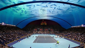 Dubai sẽ có sân tennis ngầm dưới biển đầu tiên trên thế giới?