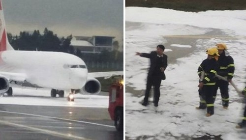 Trung Quốc: Chữa cháy nhầm máy bay, thiệt hại hơn 20 triệu USD