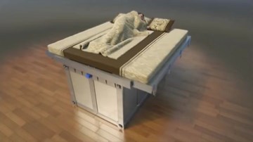 Chiếc giường kỳ lạ giúp bạn sống sót trong những trận động đất, sập nhà