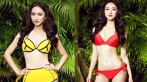 Nghẹt thở xem thí sinh Hoa hậu Liên lục địa khoe dáng với bikini