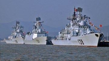Trung Quốc tăng cường 3 tàu chiến mới xuống Biển Đông