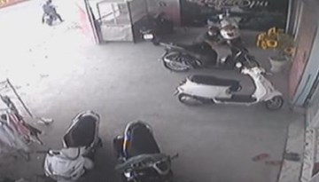 Trộm vào sân bẻ khóa xe SH bị chủ nhà rượt chạy trối chết