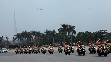 Lịch cấm đường phục vụ Đại hội Đảng 12