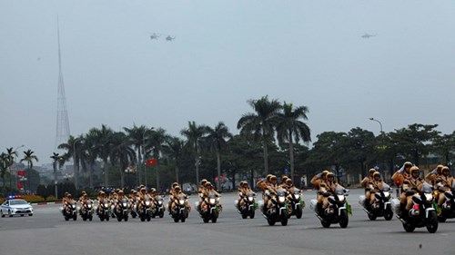 Lịch cấm đường phục vụ Đại hội Đảng 12