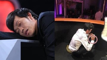 Hoài Linh tiêm 4 mũi thuốc trước khi ra diễn