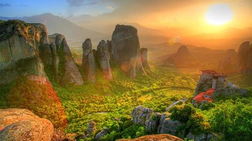 Meteora - Hy Lạp: Thiên đường 