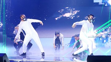The Remix - tập 3: Team Hằng Bing Boong biểu diễn tiết mục 'Hành tinh âm nhạc'