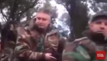 Lộ video cố vấn quân sự Nga đang quan sát quân đội Syria chiến đấu