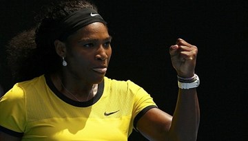 Xem Serena Williams dũng mãnh 