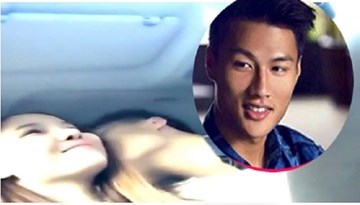 Mạc Hồng Quân hôn lấy hôn để người mẫu Kỳ Hân