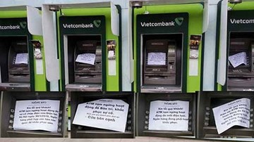 Nhiều cây ATM ở Hà Nội 