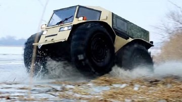 Sherp ATV - 'Xe tăng tí hon' của Nga thách thức mọi địa hình