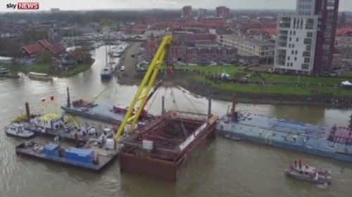 Tàu nặng 40 tấn vẫn nguyên vẹn sau 500 năm chìm dưới lòng sông