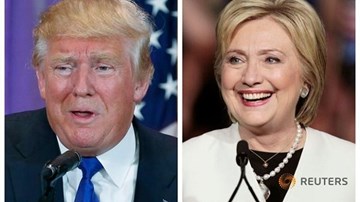 Donald Trump, Hillary Clinton tiếp tục 
