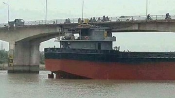 Phát hiện hàng loạt sai phạm của tàu nghìn tấn đâm cầu An Thái