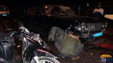 Tin mới nhất vụ xe biển xanh gây tai nạn liên hoàn ở Thanh Hóa