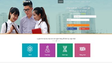 NXB Giáo dục ra mắt Cổng luyện thi THPT Quốc gia